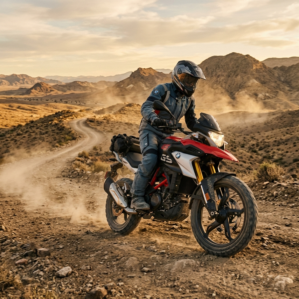 Adventure motorcycle ride